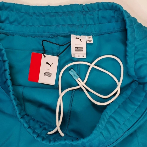 Puma x TMC Mens Size XXL Hustle Way Bermuda Shorts Nipsey Hussle Teal 531215-01 - Picture 6 of 12